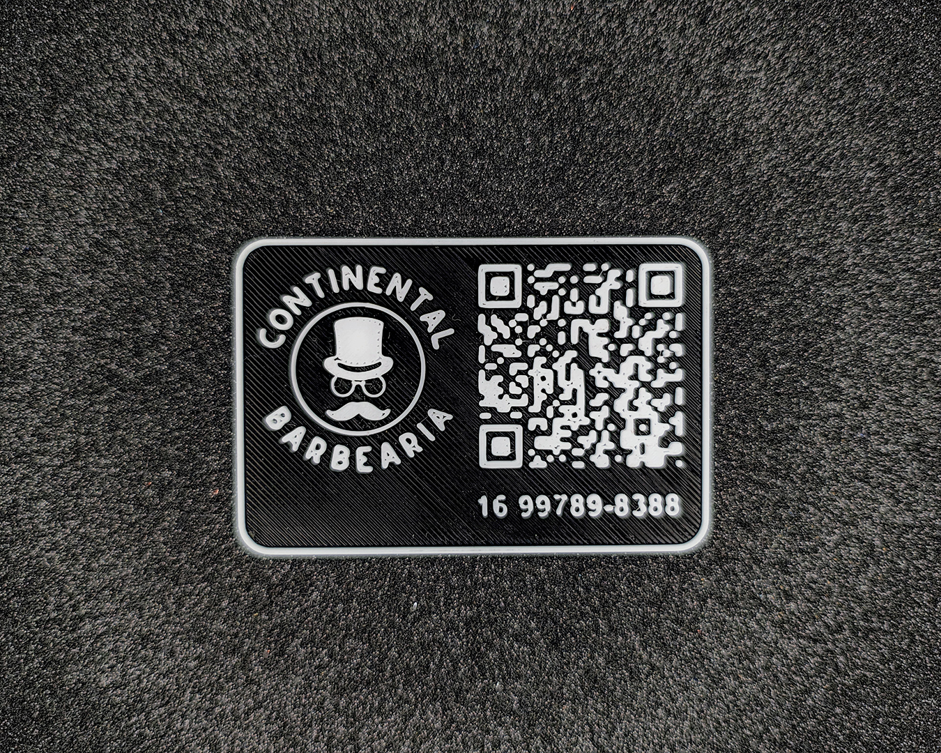 Cartão de visita personalizável da 3DAPE